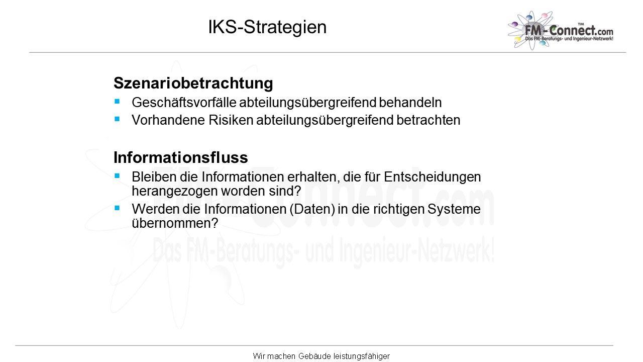 Szenariobetrachtung Informationsfluss